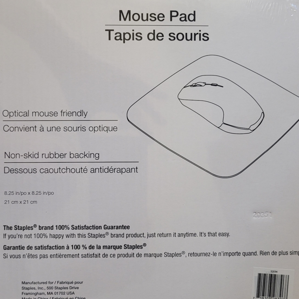 🔴BUNDLE 4/$20🔴Mouse pad with floral design. New - Picture 5 of 6